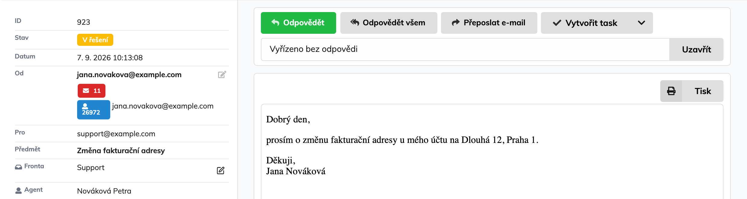 Otevřený e-mail