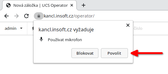 microphone permission prompt