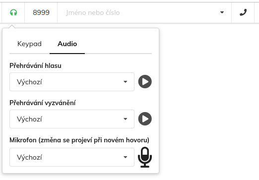 audio device settings
